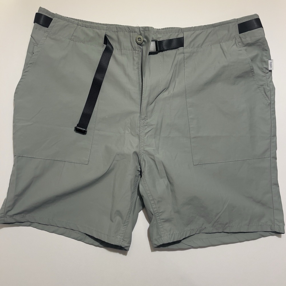 Onia Utility Hybrid Shorts Sage Nylon Cotton Men's Size L